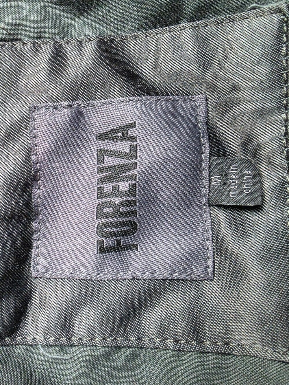 Forenza Vintage Faux Fur Collar Utility Cargo Jacket Medium - Picture 4 of 4